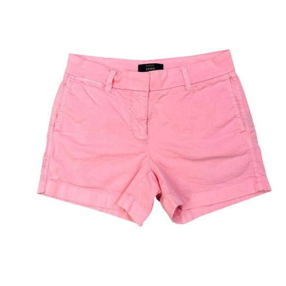 J. Crew Pants - (SOLD)J Crew Size 0 Weathered Chino Shorts Fluorescent Pink Cotton Classic